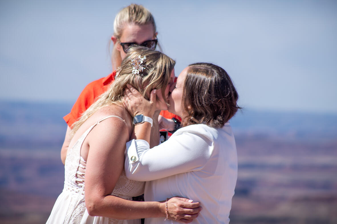 dead horse State Park small wedding marriage